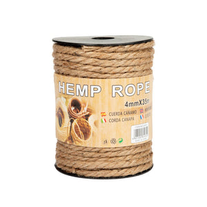 Hemp ropes -  Hemp rope. 4mm. 35m. - Florists Supplies