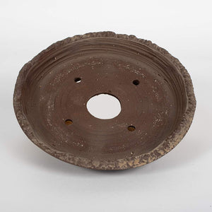 Japanese, Unglazed, Rustic Round, 190 x 35mm -   - Pots
