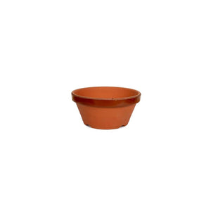 Japanese Marukou Terracotta Pots -  Gardening pot #4 shallow, 127(D) x 58 mm(H) - Pots