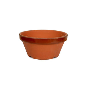 Japanese Marukou Terracotta Pots -  Gardening pot #6.5 shallow, 205(D) x 90 mm(H) - Pots