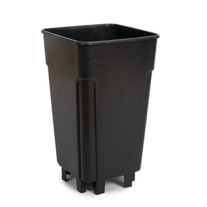 Plastic, Tall Drainage Pot, 12 x 12 x 20cm -  Single Container, 1PC - Plastics