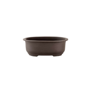 Japanese Deep ,Unglazed, Oval Container -  Small, 230 x 190 x 80mm - Pots