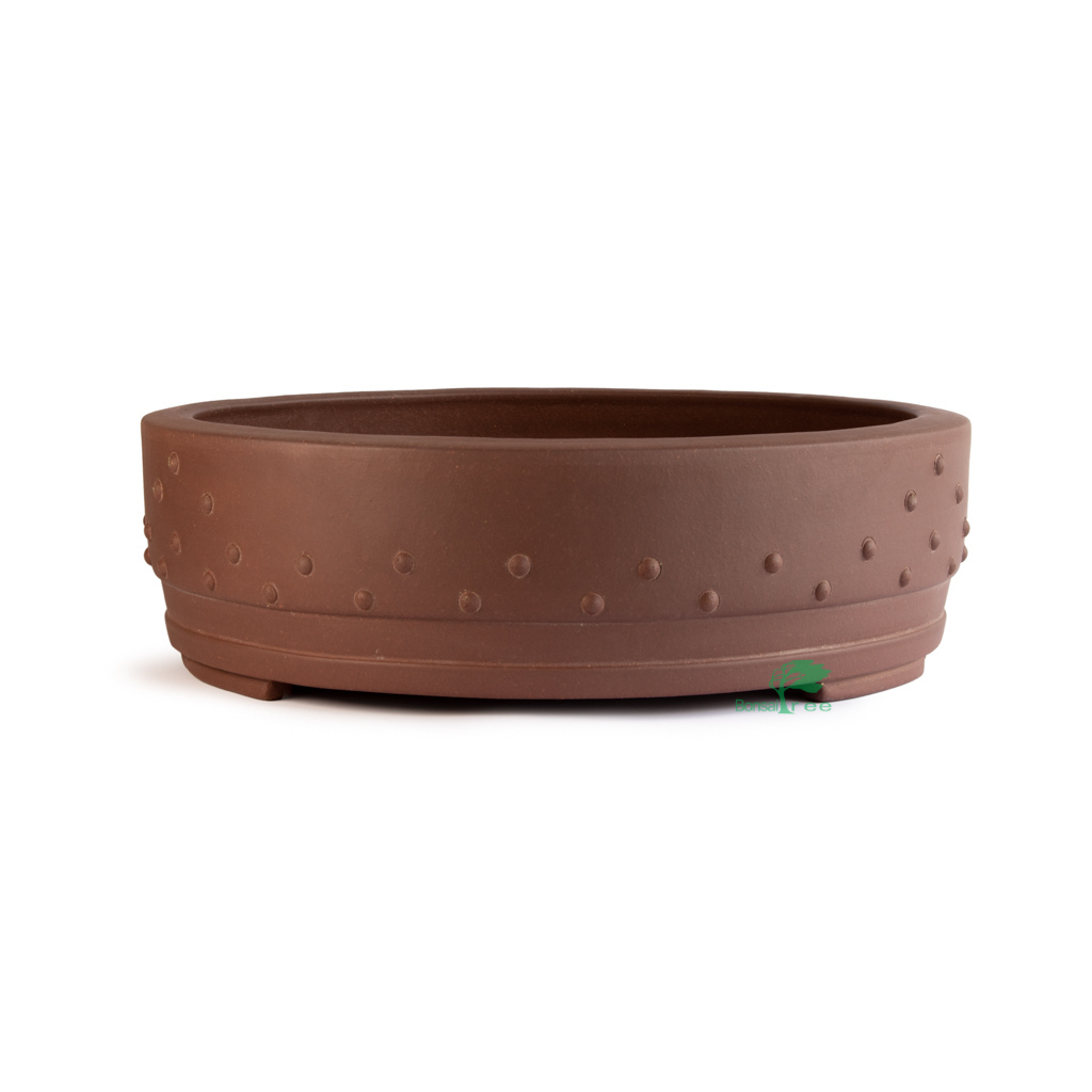 Chinese high quality, unglazed round, 460 x 120mm by Pecenppot