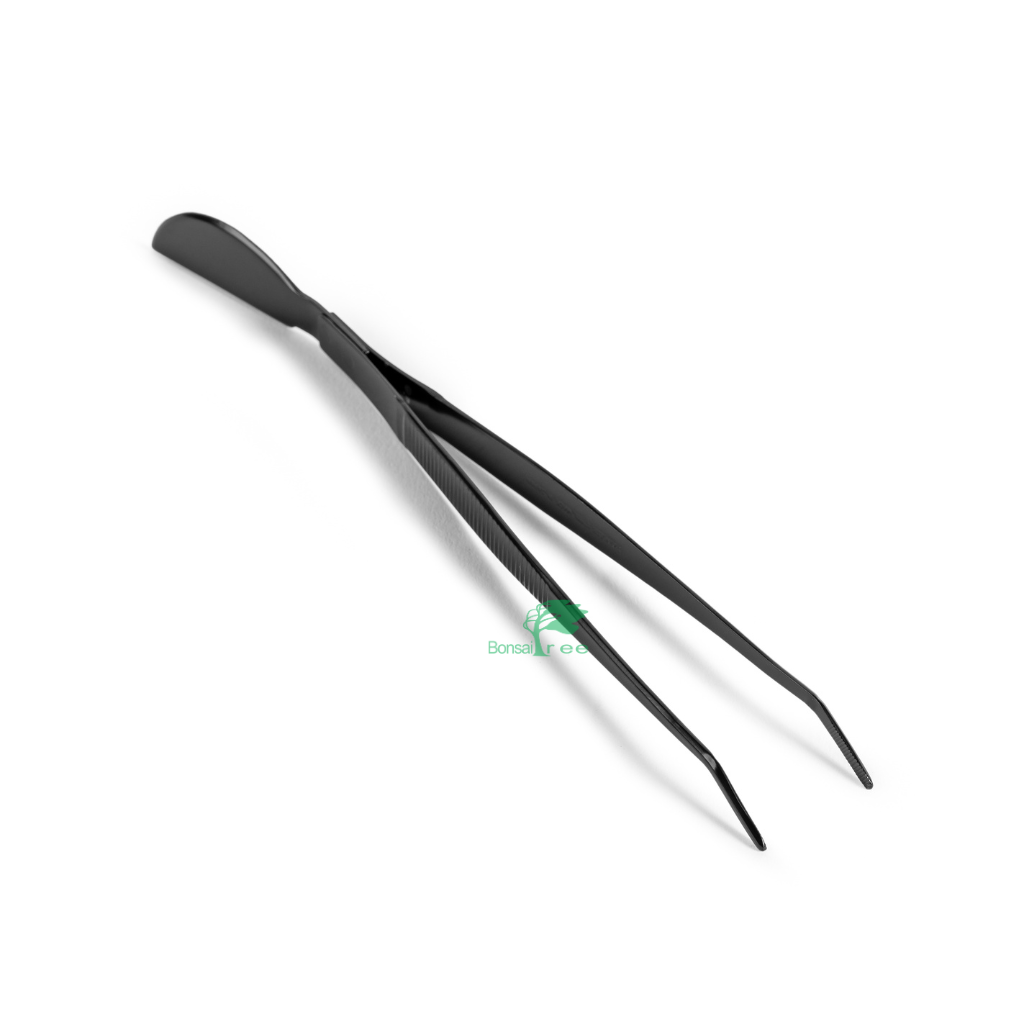 Kaneshin Bonsai Combination "angle point" Tweezer and Trowel, 215mm by Kaneshin