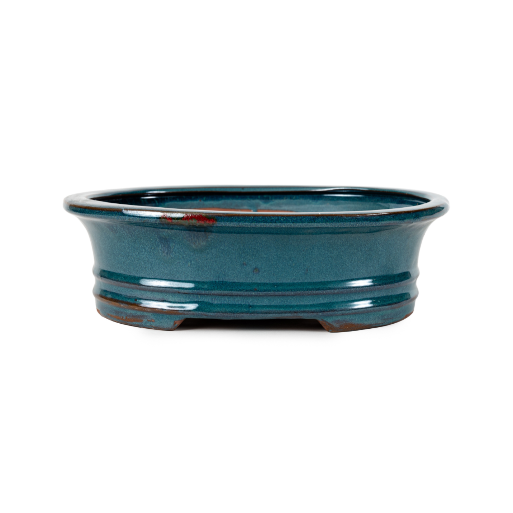 Assorted Glazed Bonsai Pots, 12"
