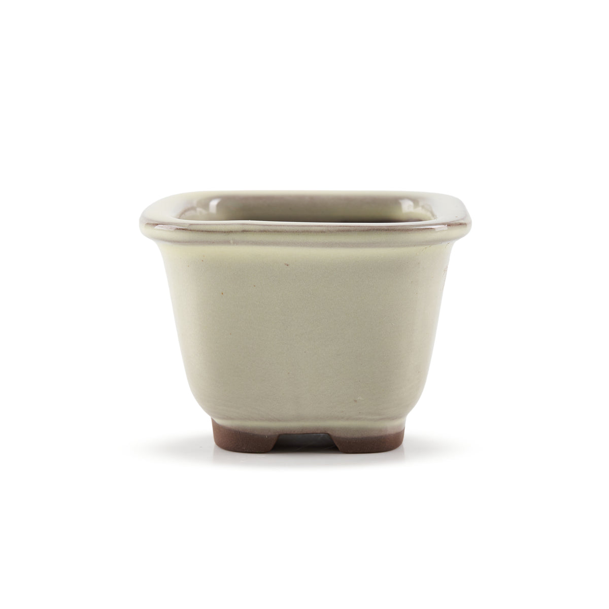 Assorted Japanese Glazed Mini Containers, Tall Soft Square