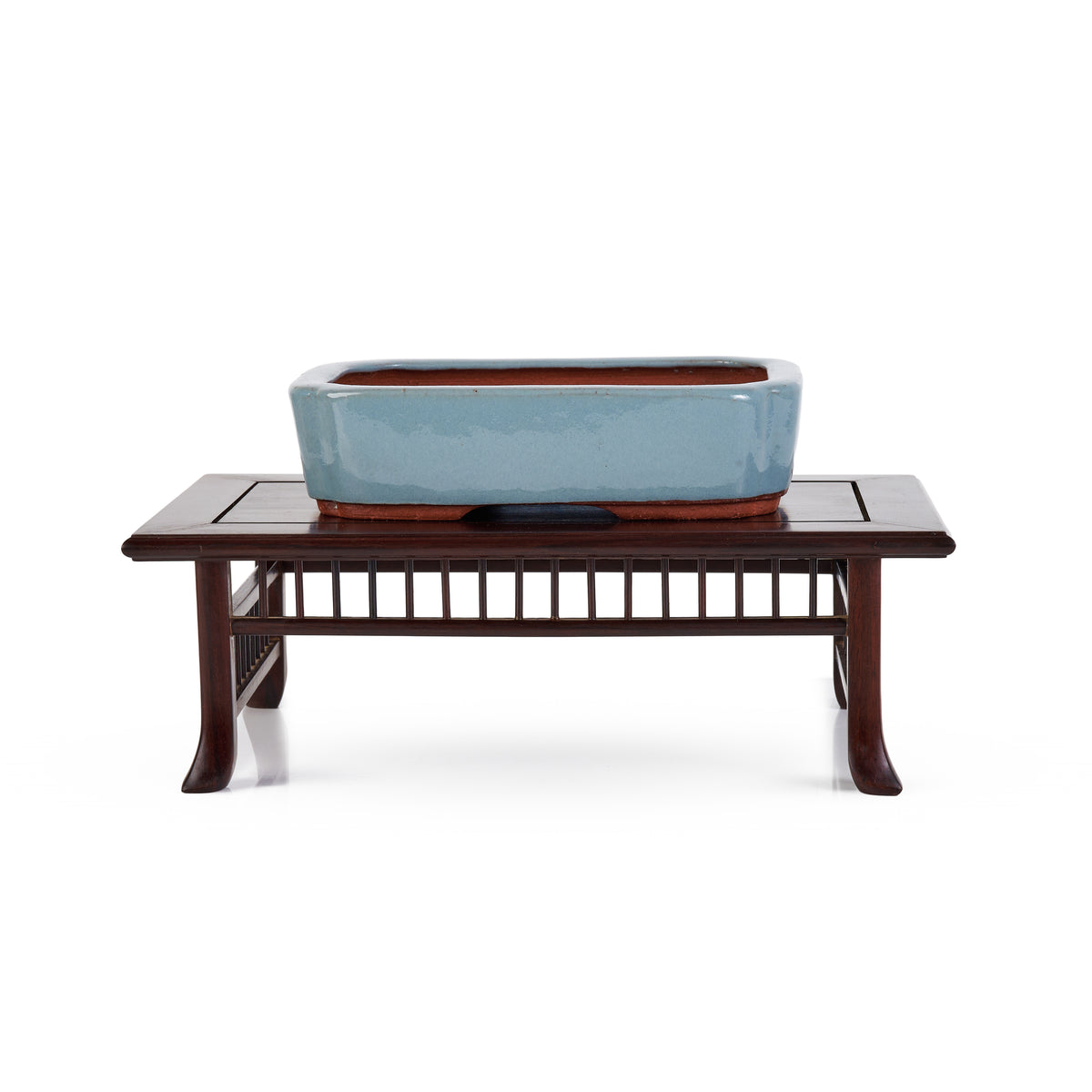 Yozan, Light blue glaze. Rectangular shape, 180 x 130 x 45mm.