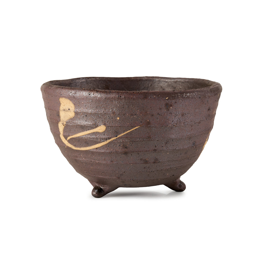 Seizan Mitsue, Round, Unglazed, 155 x 95mm by Marutatu