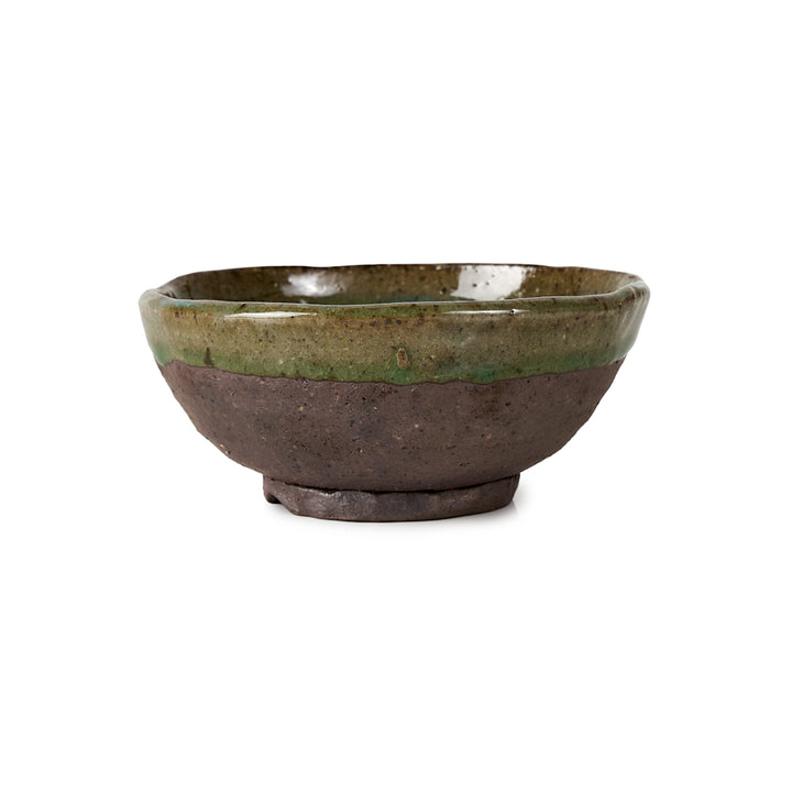 Seizan Mitsue, Round, Unglazed, 112 x 48mm by Marutatu