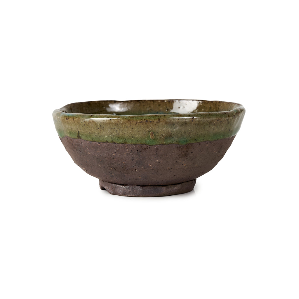 Seizan Mitsue, Round, Unglazed, 112 x 48mm by Marutatu