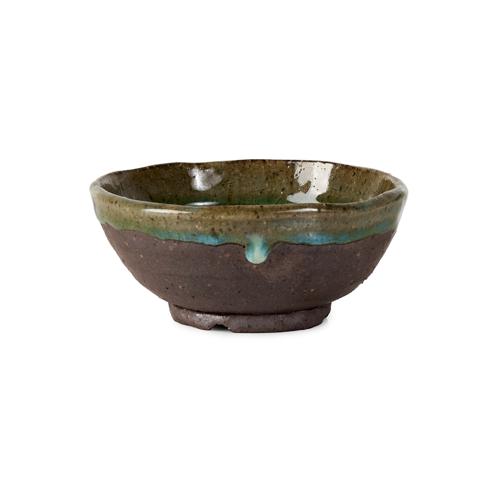 Seizan Mitsue, Round, Unglazed, 112 x 48mm by Marutatu