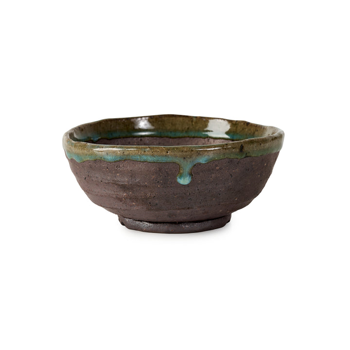 Seizan Mitsue, Round, Unglazed, 135 x 55mm by Marutatu