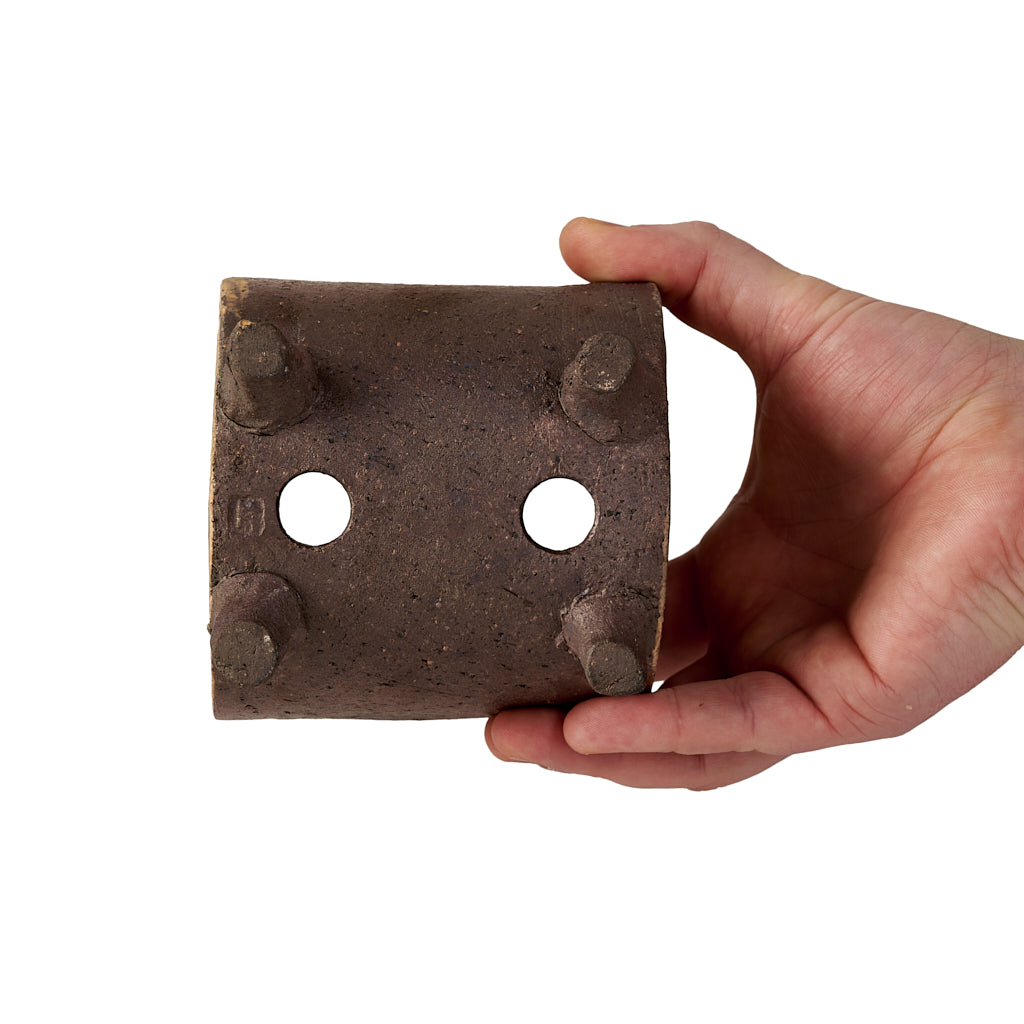 Seizan Mitsue, Square, Unglazed, 100 x 100 x 105mm by Marutatu