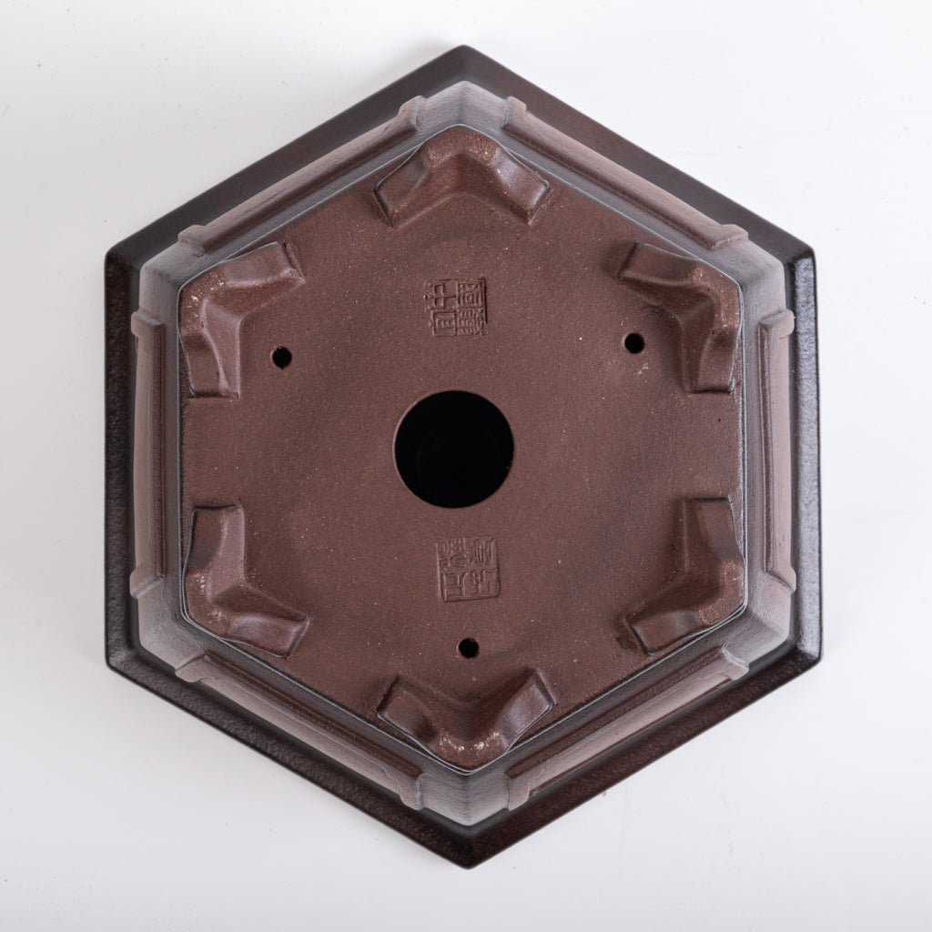Chinese high quality, hexagon, 305 x 265 x 160mm by Pecenppot