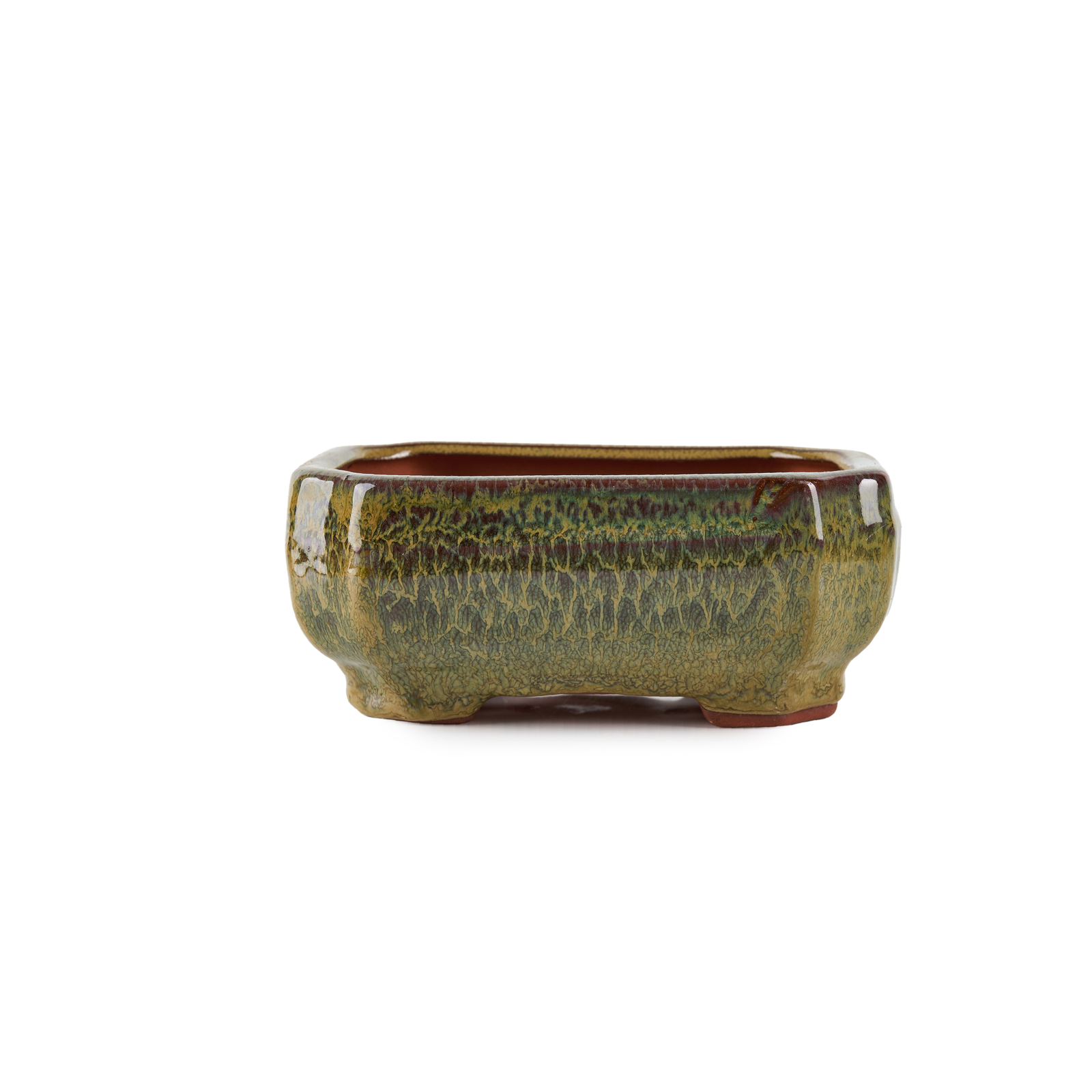 Assorted Glazed Bonsai Pots, 6"