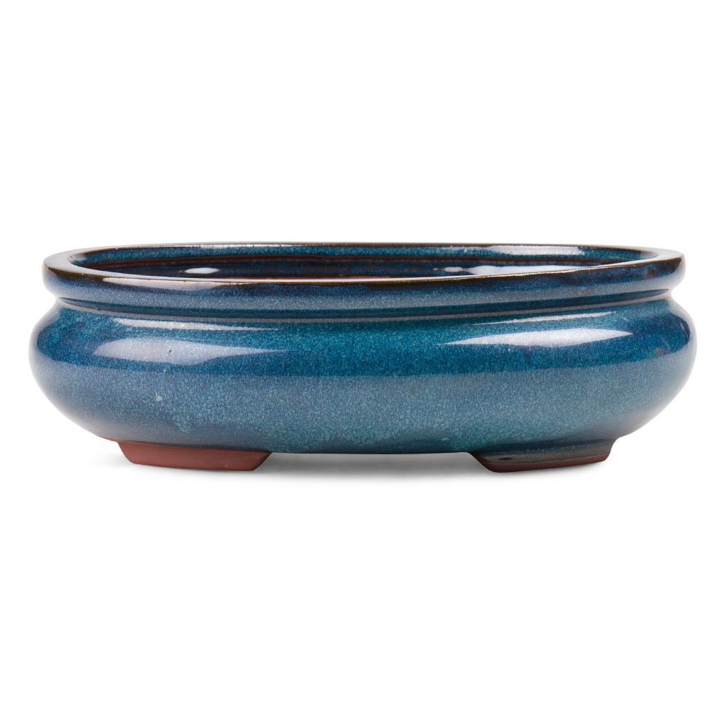 Assorted Glazed Bonsai Pots, 10"