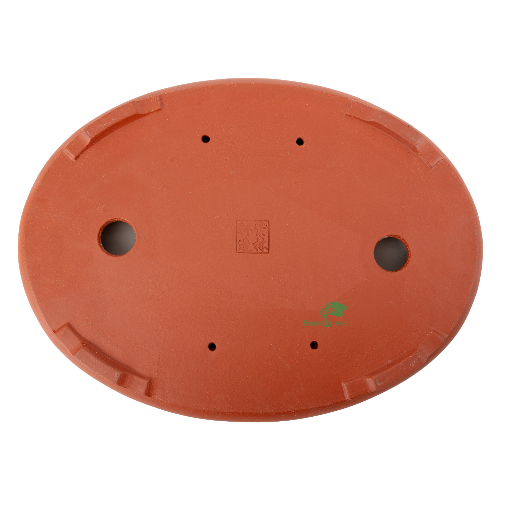 Chinese high quality, unglazed tray, 400 x 300 x 40mm by Pecenppot