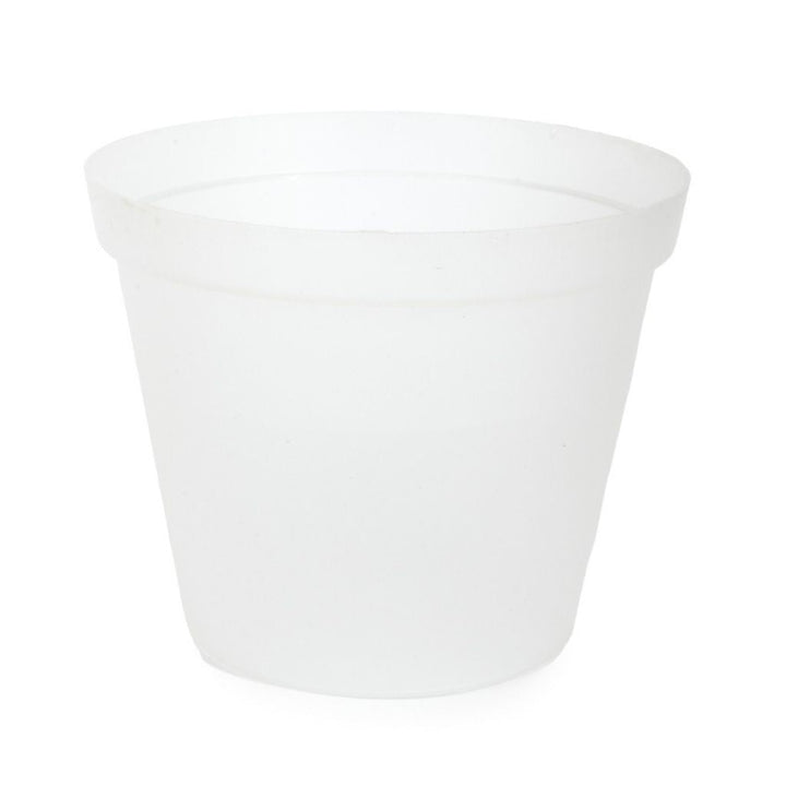 Orchid Plastic Pot, Clear, Extra Small, 8.5cm. by Waldo Plastics