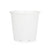 Orchid Plastic Pot, Clear, Large,18cm. -  LARGE,18cm (Top dia), 14cm (Bottom dia), 17cm (Height), 2400ml , Single (1pc). Slotted holes on the side. - Plastics
