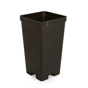 Plastic, Tall Drainage Pot, 9 x 9 x 16cm -  Single Container, 1PC - Plastics