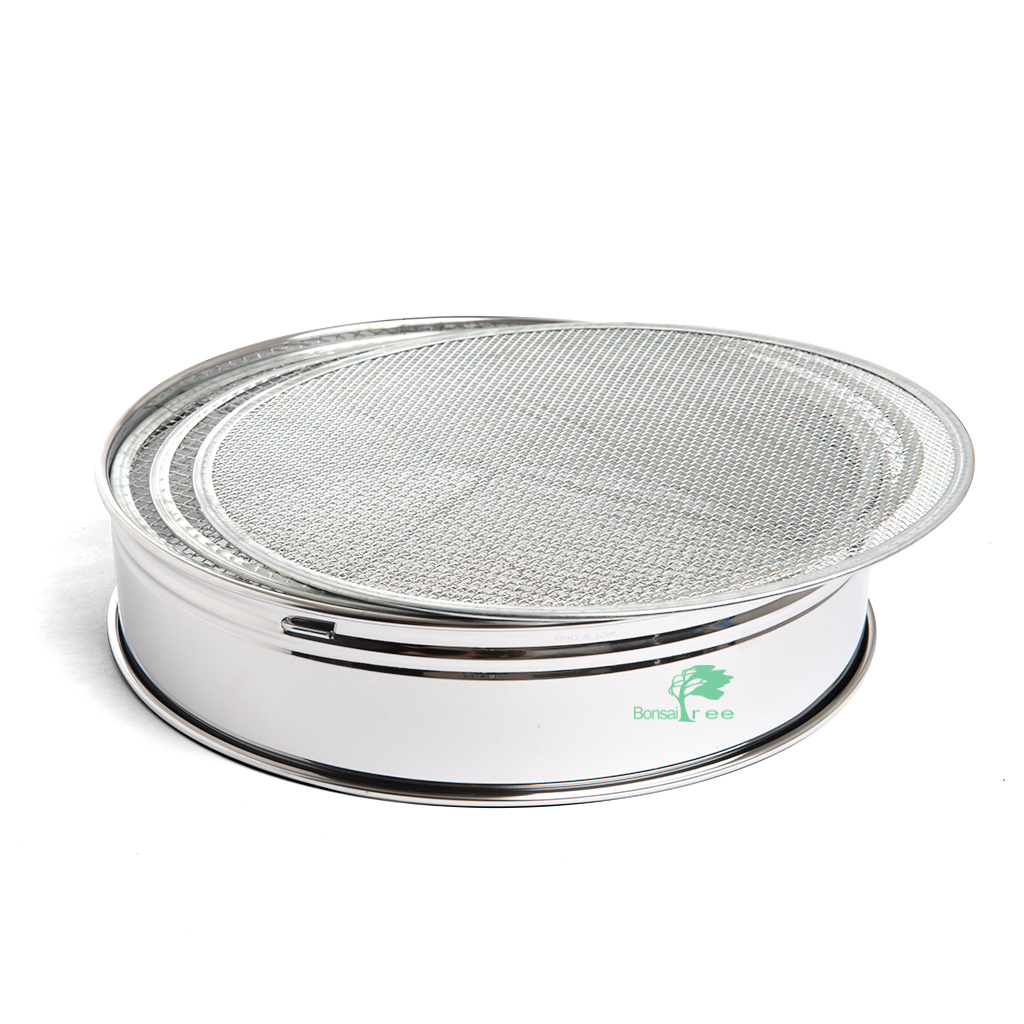 Kikuwa Stainless Steel 3 Piece Soil Sieve, 300mm -  Perfect condition - Tools