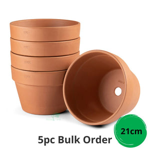 Deroma "Standard" pot, 21cm. -  5Pc Bulk Purchase. Deroma Standard 21cm - Pots