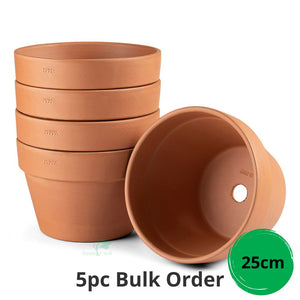 Deroma "Standard" pot, 25cm. -  5Pc Bulk Purchase. Deroma Standard 25cm - Pots