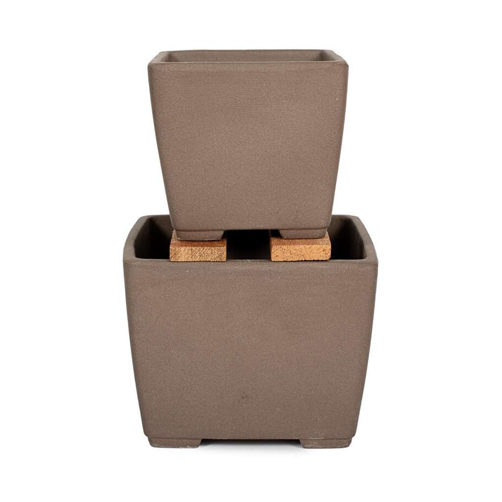 Japanese, Unglazed Containers -   - Pots