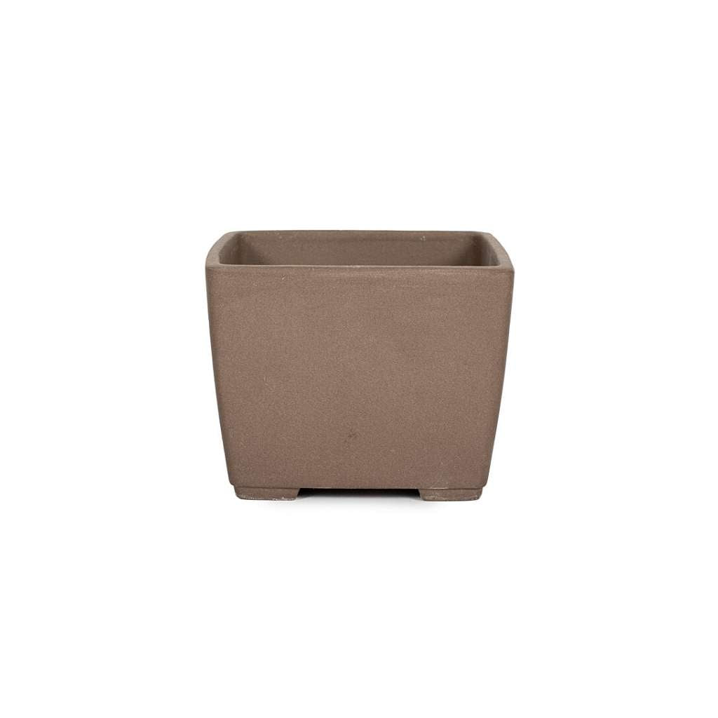 Japanese, Unglazed Containers -  Small, 85(L) x 85(W) x 80mm(H) - Pots