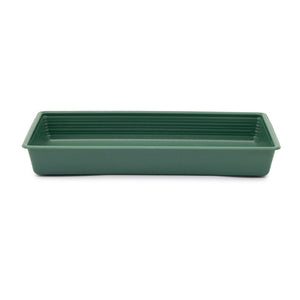Full tray, 26 x 14.5 x 3cm, green -  SINGLE Full tray 26 x 14.5 x 3cm, green - Florists Supplies