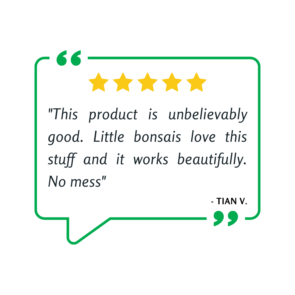 BonsaiBoost, Organic Bonsai Fertilizer (BIG BAG), 240 sachet by Bonsai Tree