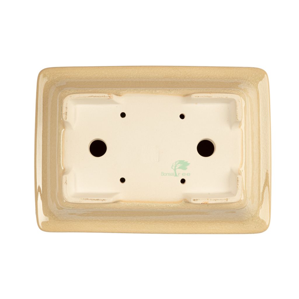 Chinese glazed rectangle, 290mm x 210mm x 60mm by Pecenppot
