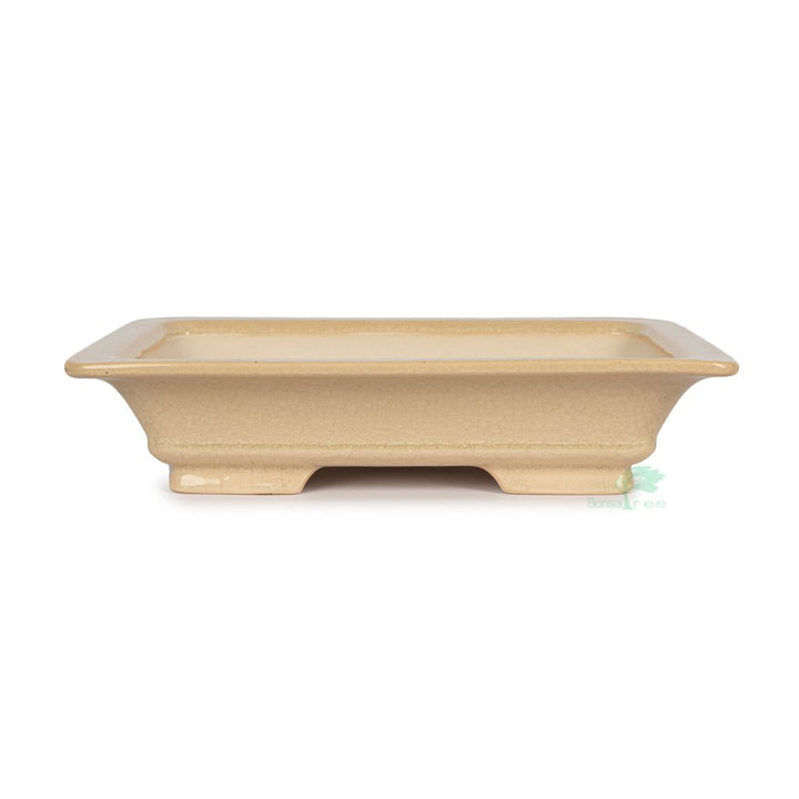 Chinese glazed rectangle, 290mm x 210mm x 60mm by Pecenppot