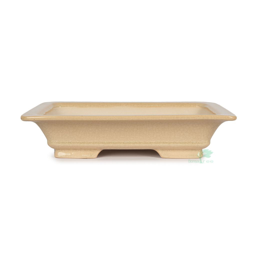 Chinese glazed rectangle, 290mm x 210mm x 60mm by Pecenppot