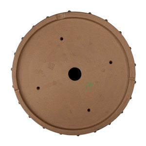 Chinese high quality, unglazed round, 420 x 100mm -   - Pots