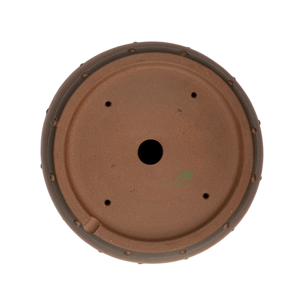 Chinese high quality, unglazed round, 250 x 60mm - - Pots