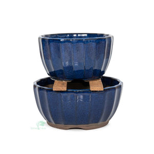 Japanese, Namako Glazed Containers -   - Pots