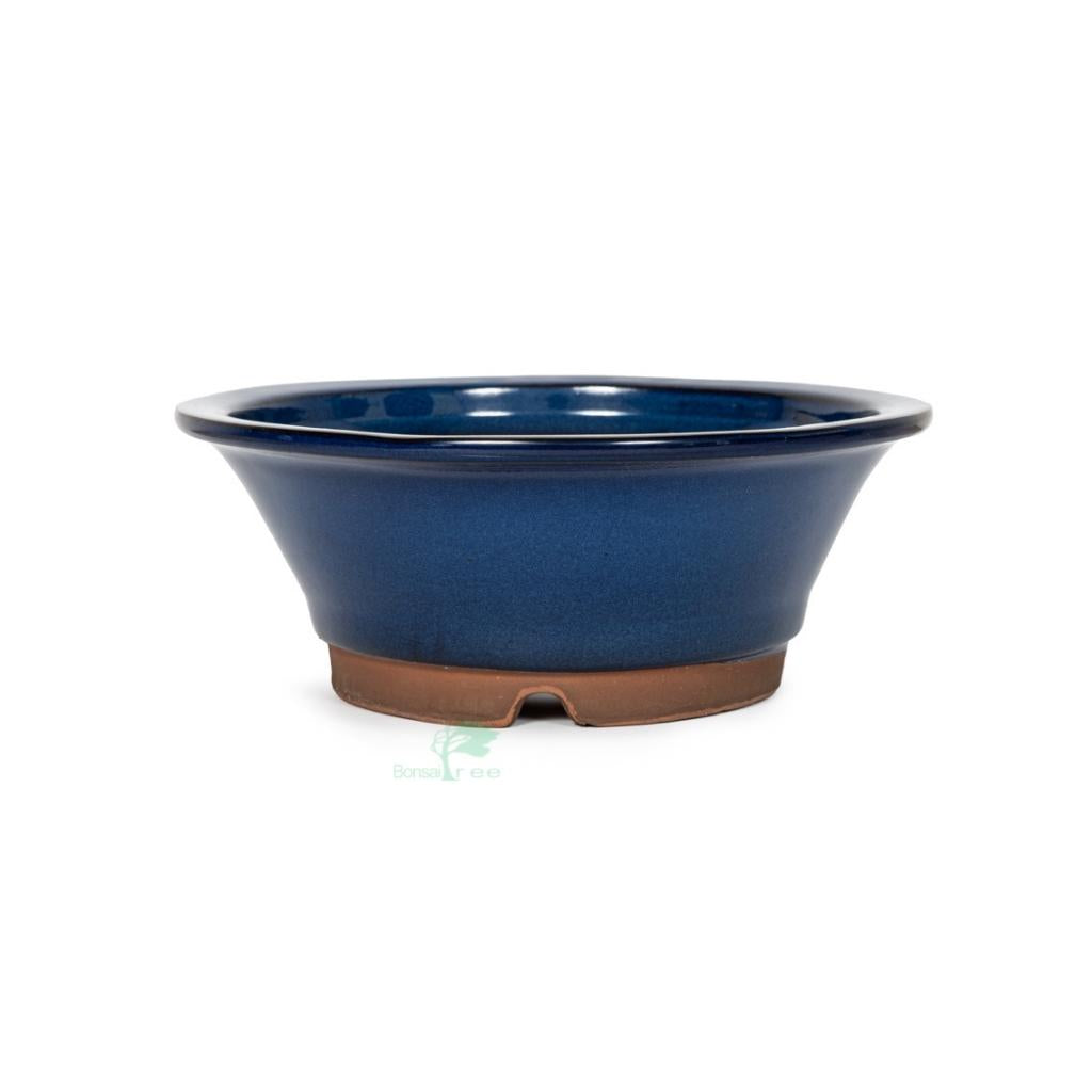 Japanese, Namako Glazed Round Containers -  Medium. 265(D) x 100mm(H) - Pots