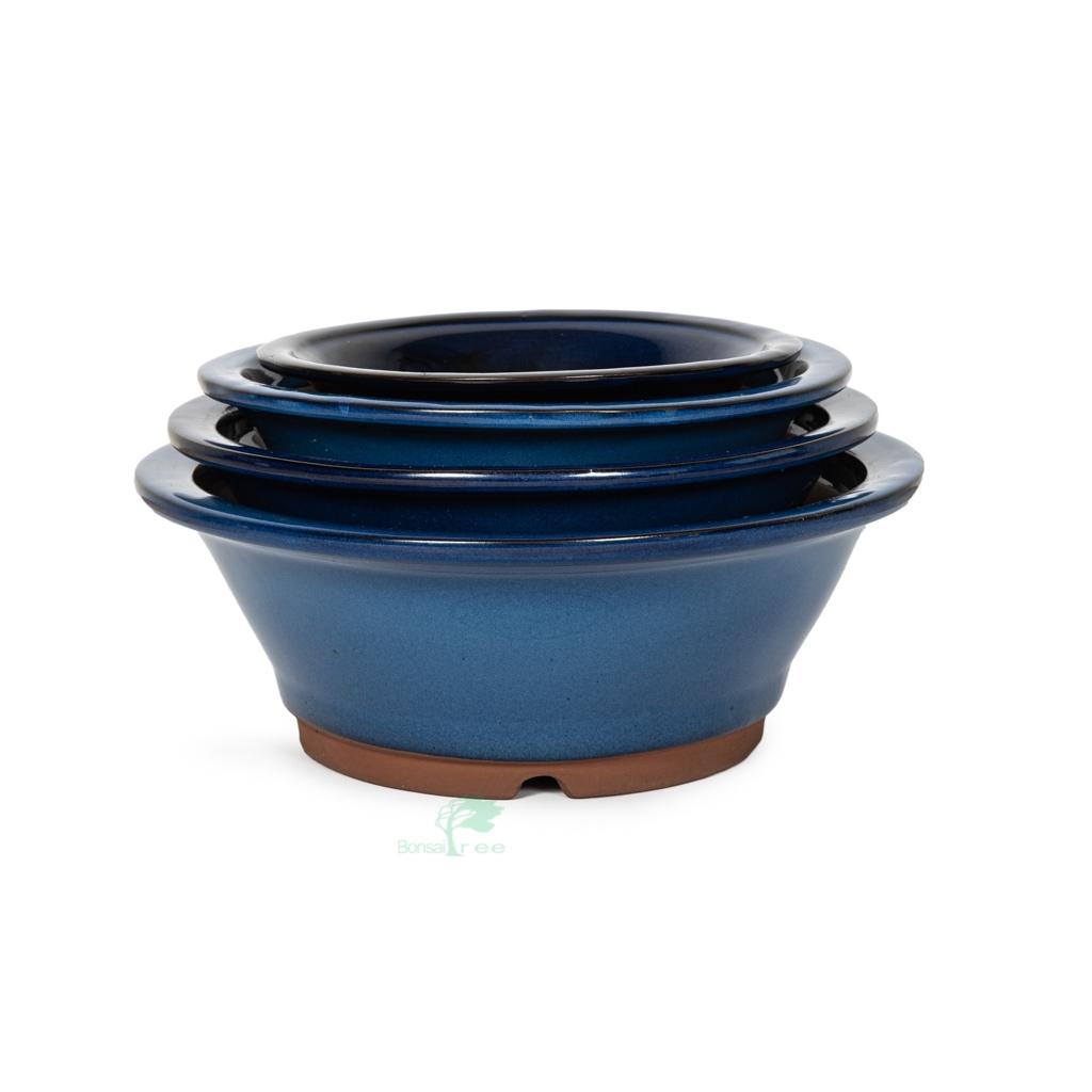 Japanese, Namako Glazed Round Containers by Kobayashi Sangyo