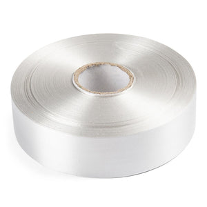 Poly Tear Ribbons -  Silver. 30mm x 90m. - Florists Supplies