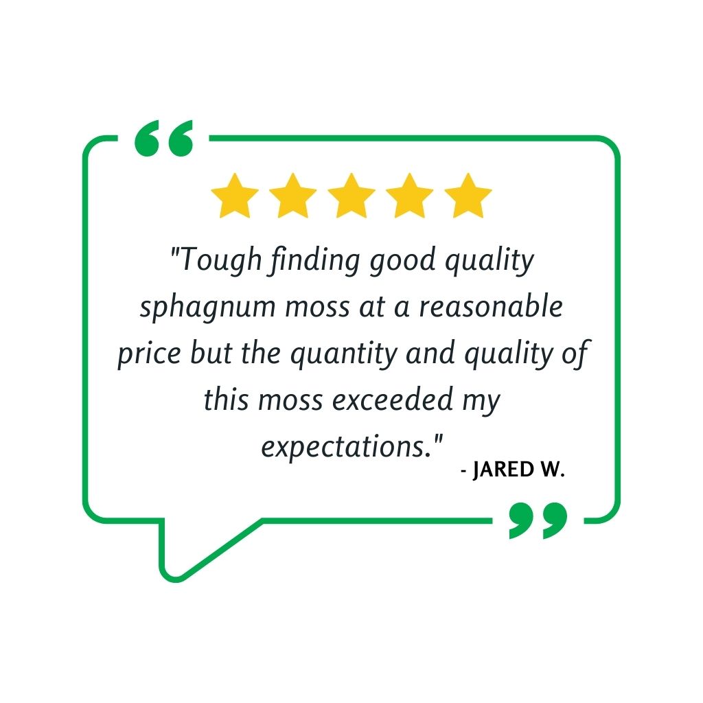 Sphagnum Moss, rehydrated -   - Growing Mediums