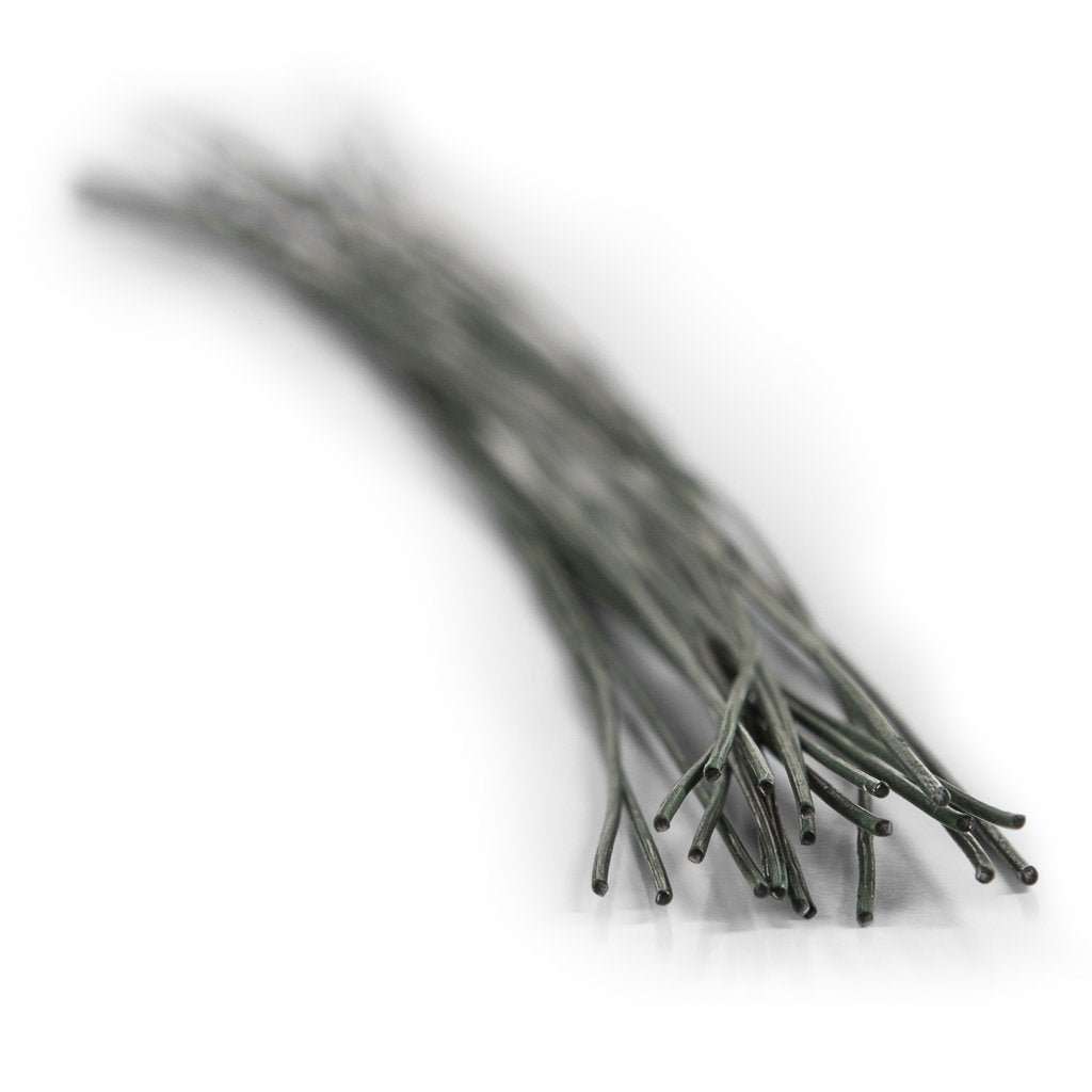 Green Florists Wire, 0.71mm. 40g -   - Florists Supplies