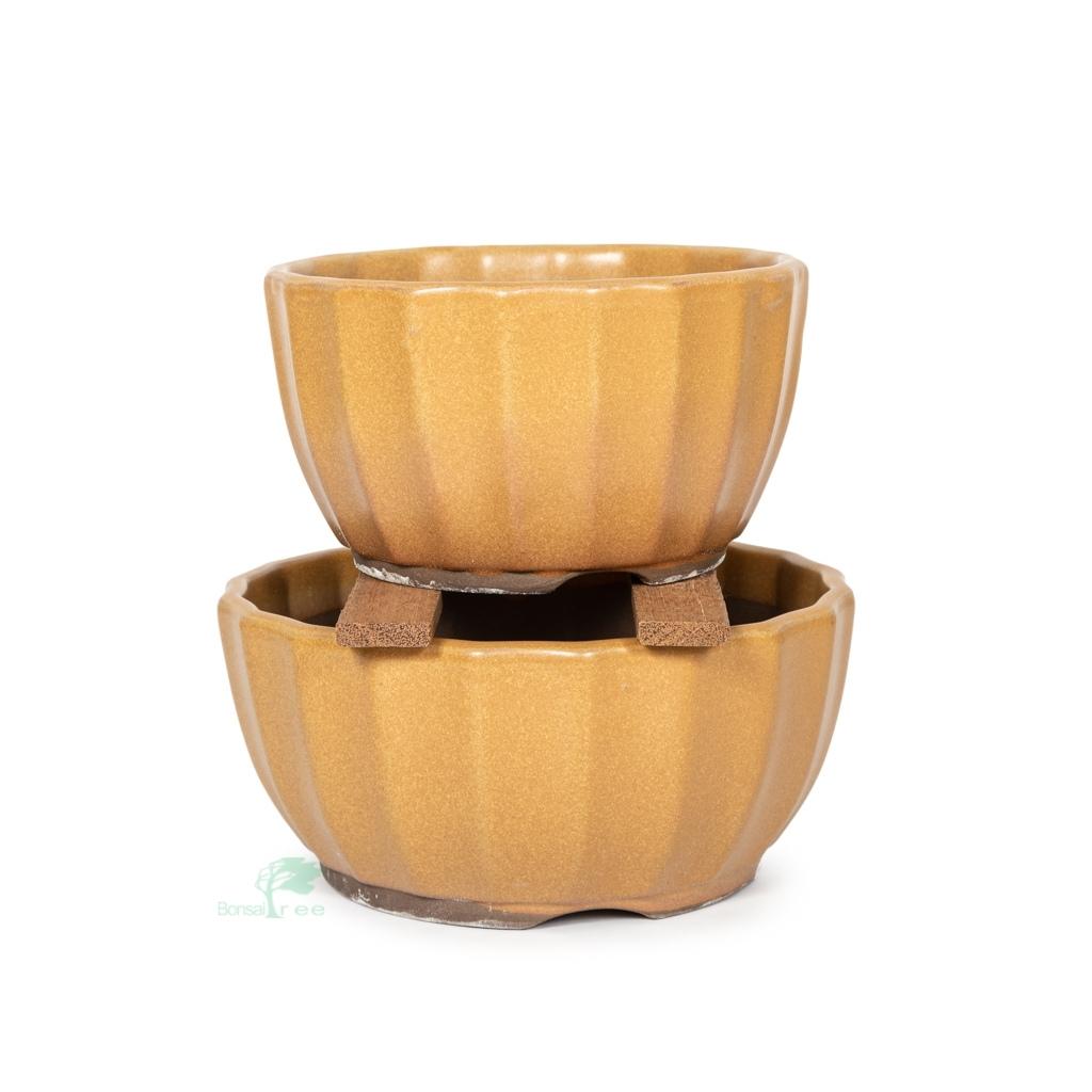 Japanese, Kii Glazed Containers -   - Pots