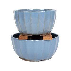 Japanese, Kinyou Glazed Containers -   - Pots