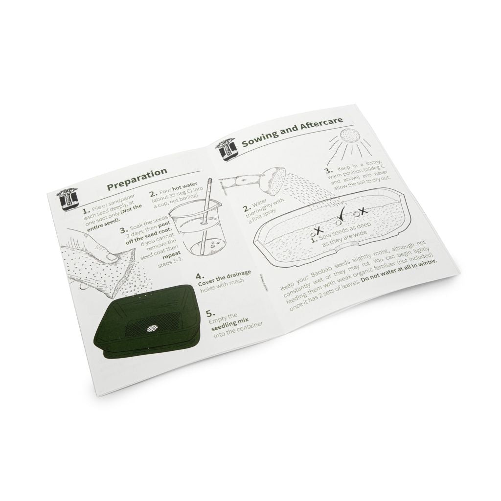 Baobab Bonsai Growing Kit -   - Promotional Items