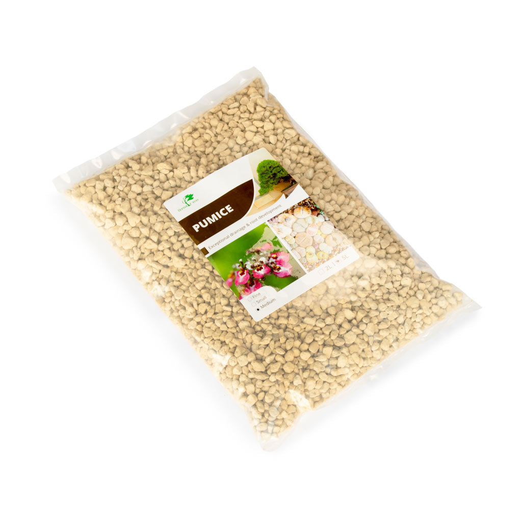 Japanese Hyuga Pumice, Large, 10-20mm - 5L bag - Growing Mediums