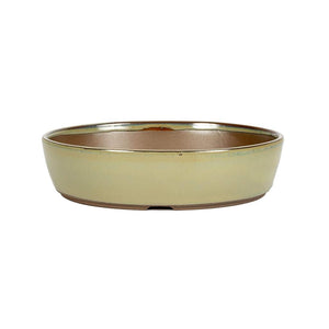 Japanese Hiwa Glazed, Oval Containers -  Medium, 190(L) x 135(W) x 52mm(H) - Pots