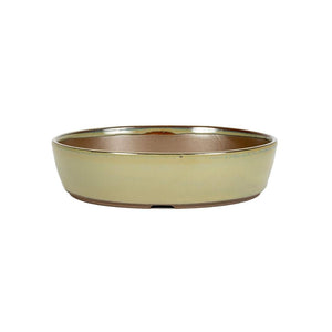 Japanese Hiwa Glazed, Oval Containers -  Small, 172(L) x 120(W) x 50mm(H) - Pots
