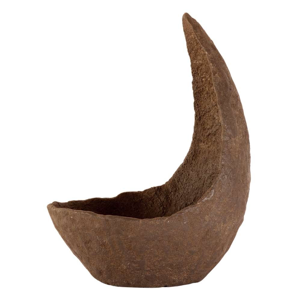 Japanese Kawari Moon Pot, 470(W) x 380(D) x 600mm(H) - - Pots