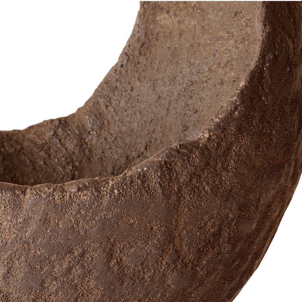 Japanese Kawari Moon Pot, 470(W) x 380(D) x 600mm(H) - - Pots